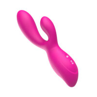 Vibrador Ponto G com Movimento e Estimulador Clitoriano – Aphrodisia