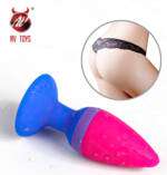 Kit Plug Anal com Ventosa – 3 Tamanhos (P, M e G)