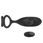 Anel Peniano Duplo com Plug Anal – I-MOON