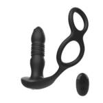 Anel Peniano Duplo com Plug Anal – I-MOON