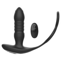 Anel Peniano Duplo com Plug Anal – I-MOON