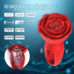 Plug Anal com Controle Remoto Sem Fio 9 Modos de Vibração – OLENA