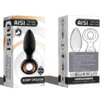 Plug Anal em Silicone com 9 Modos de Vibração e Rotação com Controle Remoto Sem Fio