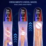 Bomba Peniana Elétrica Recarregável com Painel em LCD