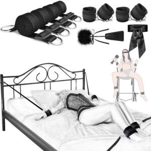 Kit de Bondage e Restrição com 8 Peças – YOUVIBE