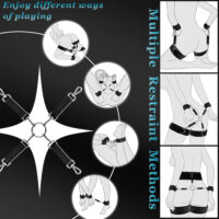 Kit de Bondage – Conjunto com 9 Peças de Restrições BDSM