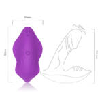Vibrador Ponto G com Estimulador Clitoriano e Controle Remoto