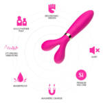 Vibrador Duplo com 3 Motores – Dual Head Massager
