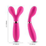 Vibrador Duplo com 3 Motores – Dual Head Massager