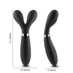 Vibrador Duplo com 3 Motores – Dual Head Massager