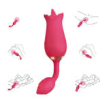 Vibrador Duplo com 10 Modos de Estimulação