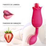 Vibrador Duplo com 10 Modos de Estimulação
