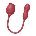 Rosa Vibrador com 10 Modos de Pulsação, 10 Modos de Sobe e Desce e Vibração