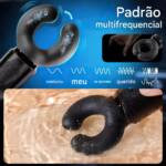 Massageador de Pênis com 10 Modos de Vibração e 10 Modos de “Pitada”