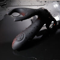 Estimulador de Próstata com 10 Modos de Vibração + 10 Modos de Batidinhas e Controle Remoto