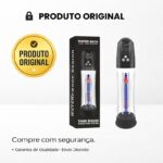 Bomba Peniana Elétrica Recarregável com Painel em LCD