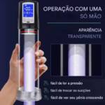 Elegance Touch – Bomba Peniana Multivelocidade com Textura Sedosa e Design Ergonômico