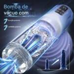 Maximus Suck V10 – Masturbador com Tecnologia de Sucção a Vácuo e Vibração Turbo