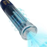 Double Bliss – Bomba Peniana com Estimulação Dupla com Tecnologia Maglev e Aquecimento