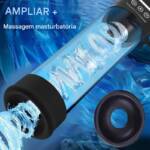 Maximus Dual Action – Bomba Peniana Automática com Sucção e Vibração 2 em 1