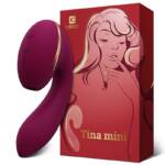 Tina Mini KissToy – Massageador de Clitóris com Pulsação e Vibração