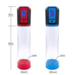 Bomba Peniana Automática Recarregável com Painel em LCD e 8 Modos de Intensidades