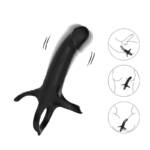 Experiência Dual - Anel Companheiro com Vibro e Controle