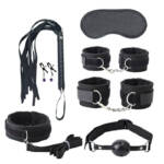 Kit Ritual Sado – Coleção Completa Bondage & Impacto com 7 Peças