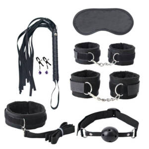 Kit Ritual Sado – Coleção Completa Bondage & Impacto com 7 Peças