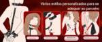 Kit Dominance Sado – Conjunto de Contenção de Pescoço, Pulso e Estímulo BDSM