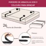 Kit Master Bondage – Conjunto de Restrição para Cama com 6 Peças