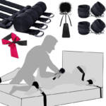 Kit Master Bondage – Conjunto de Restrição para Cama com 6 Peças
