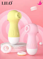 Kit Duplo Prazer –  Sugador + Vibrador + 3 Lubrificantes Kgel