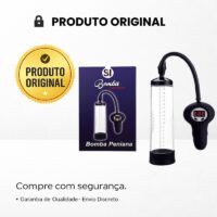 Bomba Peniana Automática com Painel em LCD 3 Modos de Intensidade