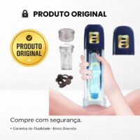 Double Bliss – Bomba Peniana com Estimulação Dupla com Tecnologia Maglev e Aquecimento