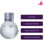 Kit Algodão Doce – Vibrador + Cliv Intt + Lubrificante + Fruit Sexy