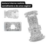 Game Cup - Masturbador Masculino com 9 Modos de Vibração e Função de Aquecimento