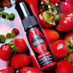 Kit Morango Selvagem – Ooh Delícia + Lubrificante + Garganta Profunda + Vibrador