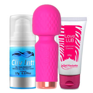 Kit Anal Confort – Cliv Intt + Love Lub + Vibrador