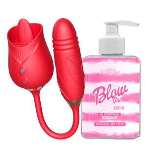 Kit Blow Duo – Vibrador 2 em 1 + Blow Girl