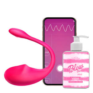 Kit Comando e Sedução – Vibrador com App + Blow Girl Beijável