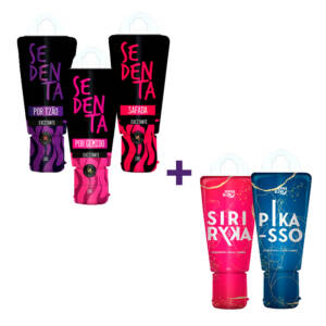 Kit Sensações Sedentas – 5 Géis Beijáveis