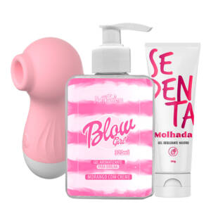 Kit Sensações Completas – Sugador + Blow Girl + Sedenta