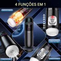 Nova Pulse X – Masturbador Automático Telescópico com Movimento de Impacto