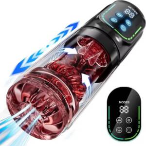 Aero Suck V12 – Masturbador com Tecnologia de Sucção a Vácuo e Vibração