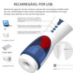 Tongue Power – Masturbador com Estimulação de Língua e Sucção