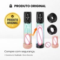 Maximus Pro – Bomba Peniana Automática com Display LCD e Sucção Inteligente