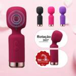 Kit Ritual do Prazer – Vibrador Varinha + Blow Girl + Limpa Toys