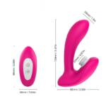 Vibrador de Clitóris Tricker S-Hande – 9 Modos de Pulsação e Vibração