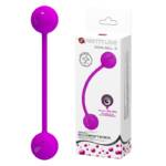 Kegel Ball 3 Pretty Love - Bolas de Pompoarismo Silicone Aveludado